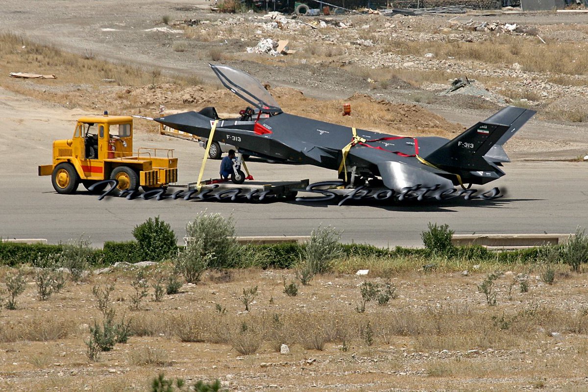 Загадочный истребитель пятого поколения Qaher F-313 вновь засветился в Сети