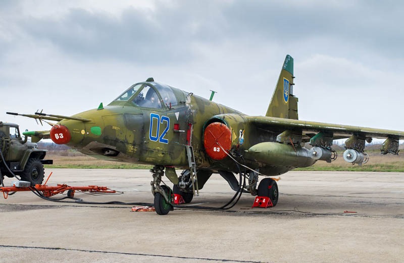 Киев проводит модернизацию штурмовиков Су-25