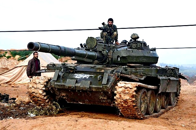 Боевики уничтожили один из последний танков Т-62М в Сирии