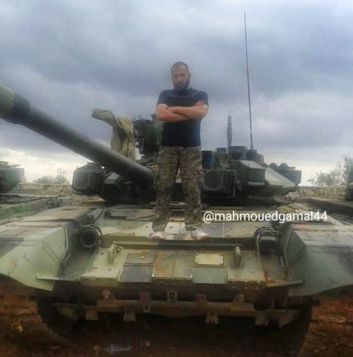 В Сирии снова замечена очень редкая модификация Т-90