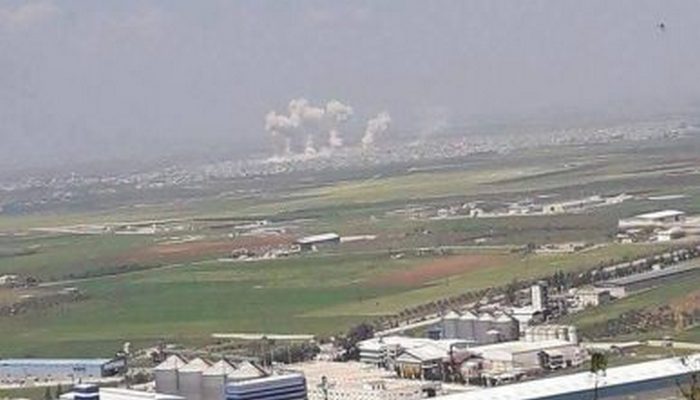 Сирийская армия атаковала окраины Таибет аль-Имам в провинции Хама