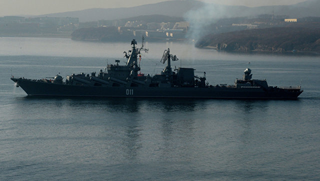 Российские военные корабли прибыли в южнокорейский порт Пусан