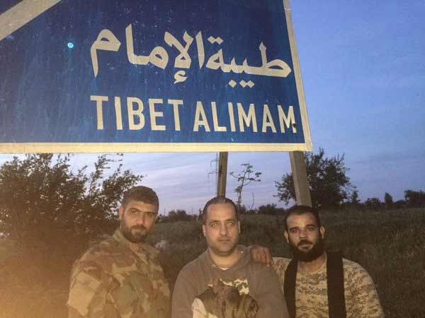 Сирийская армия освободила город Таибет аль-Имам в провинции Хама