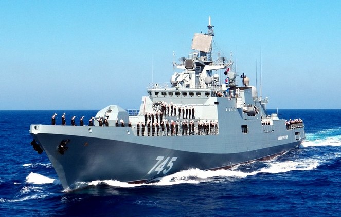 Фрегат «Адмирал Григорович» с ракетами «Калибр» вошел в Средиземное море