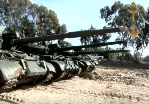 В Сирии ударное подразделение морских коммандос получило Т-62М