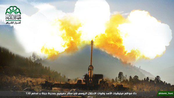 Ответный огонь: САА накрыла боевиков под Алеппо