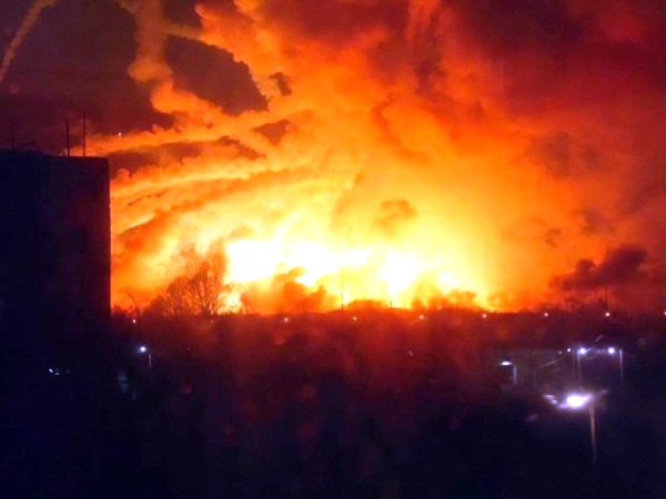 «Проклятие» Балаклеи: на Украине взлетел на воздух новый военный склад ВСУ