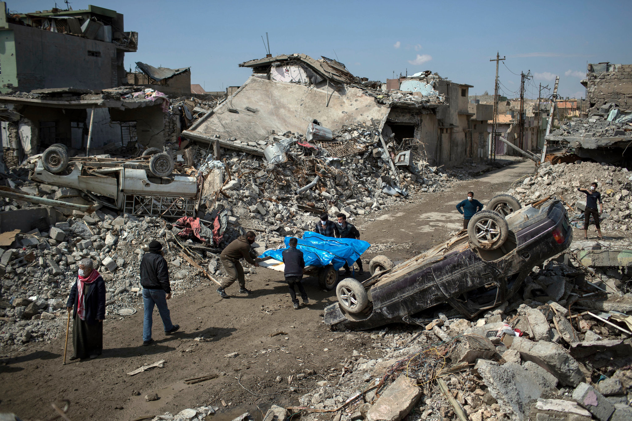 «Помощь» от США: счёт погибших мирных жителей в Мосуле идёт на сотни