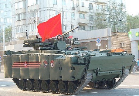 "Курганец -25", БМП-3, БМД-4М и БТР-МДМ проедут по Красной площади