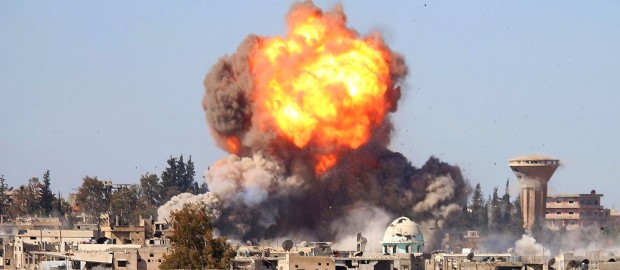 Авиация и артиллерия уничтожает боевиков, нарушающих перемирие в Дераа