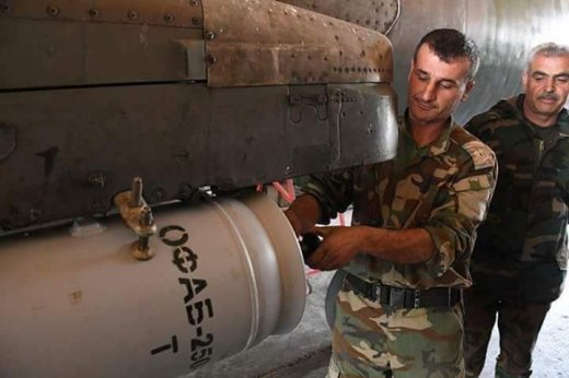 В Сирии Су-17 с "разбитой" базы Шайрат бомбят свежими ОФАБ-250