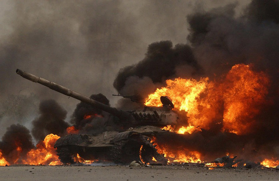 Битва у авиабазы Джирах: уничтоженные танки, БМП-1 и яростное сопротивление