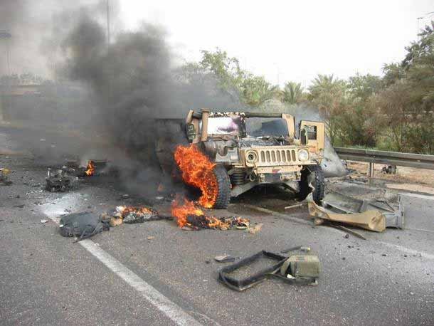 Террорист подорвал конвой США в Афганистане и сжег заживо шесть человек