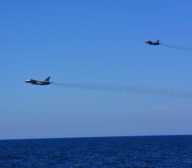 Эскадре НАТО не удалось остаться незамеченной для российских Су-24