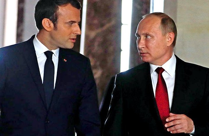 Макрон — Путину: При необходимости мы нанесем удары по сирийской армии