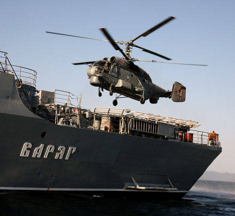 Дальний поход России: крейсер «Варяг» покажет свое вооружение в Сингапуре