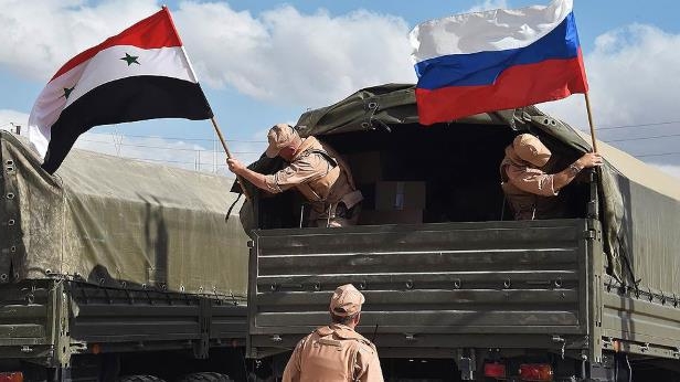 Как российский флаг спасает сирийцев от авиаударов США