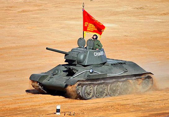 Советская танковая легенда Т-34 засветилась в боевых действиях в Ливии