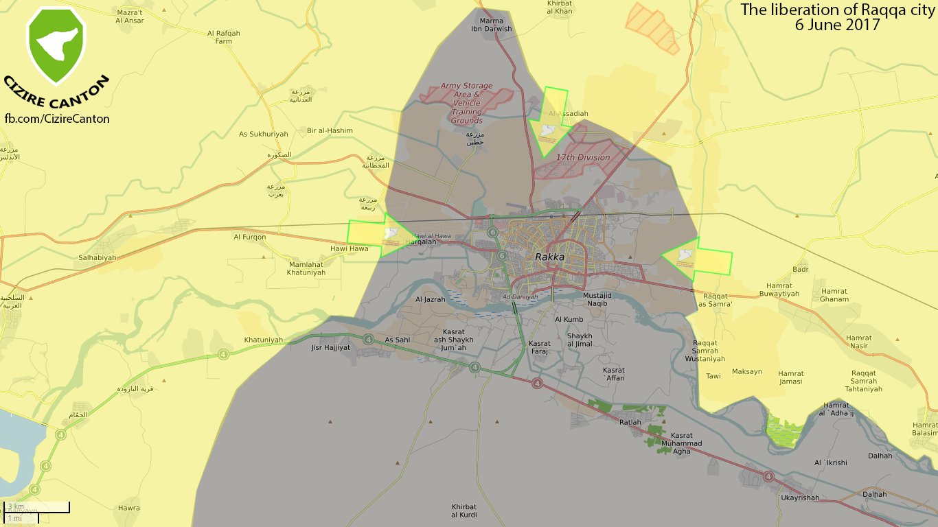 Сирийские демократические силы начали штурм Ракки
