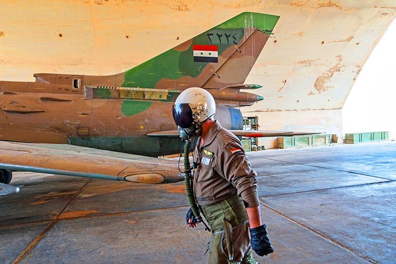 Сирийская армия спасла пилота сбитого коалицией истребителя Су-22
