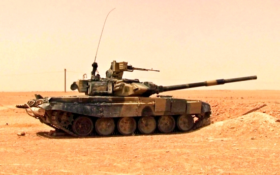 Танковое сражение под Дейр-эз-Зором сняли на видео