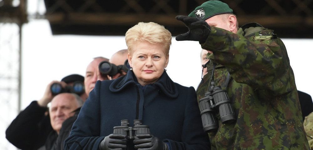 Президент Литвы Грибаускайте: существование РФ и РБ – наша главная угроза