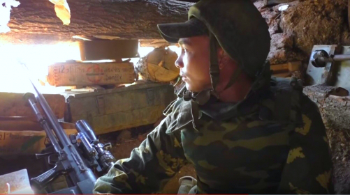Снайпера ДНР засветили русскую винтовку «Корд»