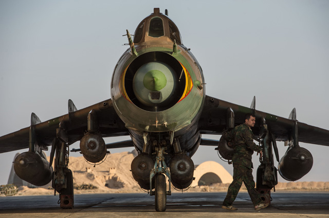 Оговорка по Фрейду CNN: сбитый Су-22 бомбил «американских боевиков в Сирии»