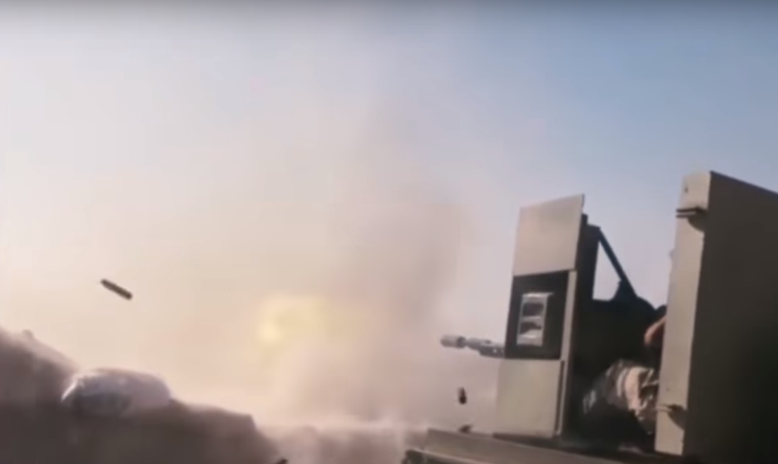 Мощный отпор САА головорезам ИГИЛ на северо-востоке Сирии попал на видео
