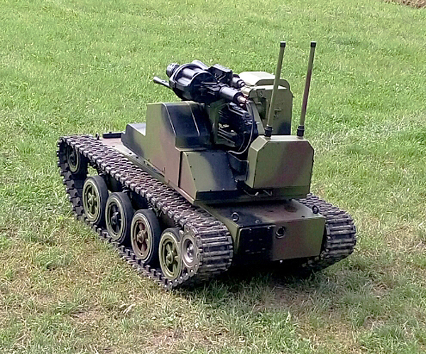 Сербия представила собственный боевой робот «Milos»