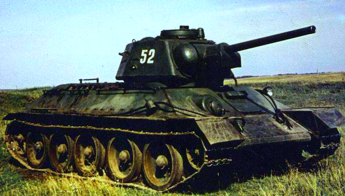 Как русский танкист Фадин на Т-34 немецких «Тигров» под Киевом сжёг