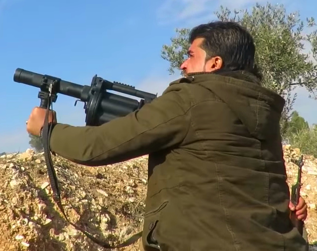 Спецназ боевиков атаковал САА в Алеппо, засветив на камеру хорватский RBG-6
