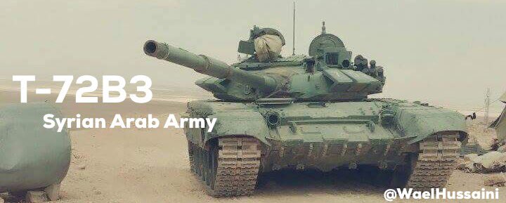 В Сирии "Соколы Пустыни" получили 8 Т-72Б3 и 15 "Тигров"