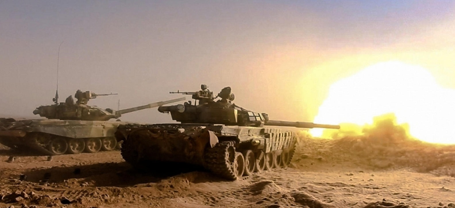 Наступление в Хаме: Т-72 и Т-90 «Ястребов Пустыни» выбивают ИГ из региона