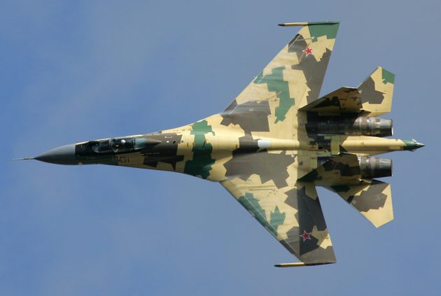 Американцы поражены мастерством русских пилотов Су-35