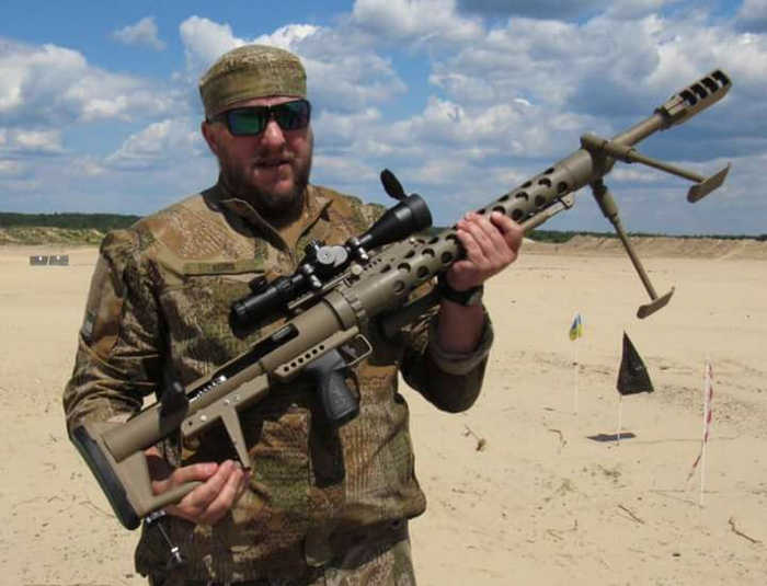 Украинская крупнокалиберная винтовка Snipex под советский патрон 12,7х108
