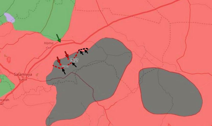 Сирийская армия отбила несколько селений у ИГ в провинции Хама