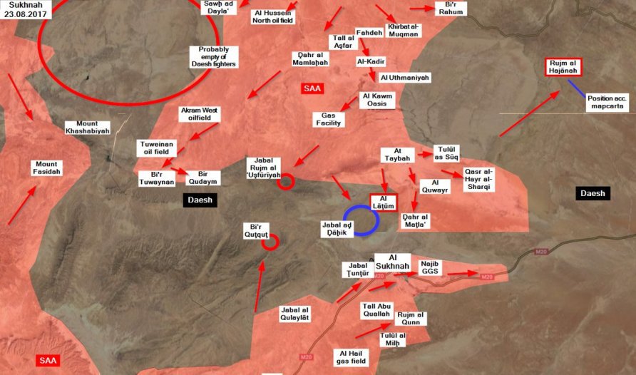 Сирийская армия значительно сократила восточный котел в провинции Хомс