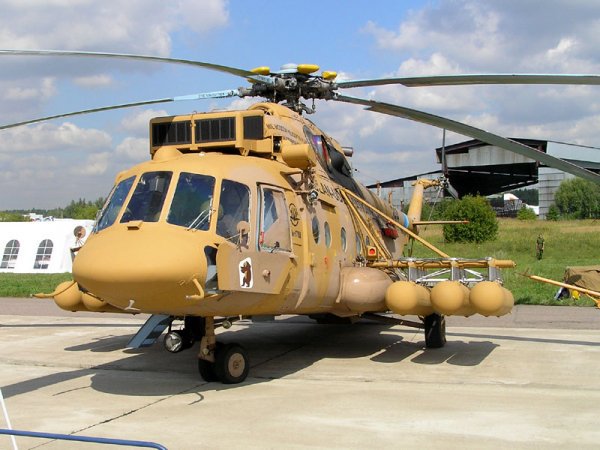 Российские вертолеты Ми-171Ш ударят по боевикам в самом сердце Африки