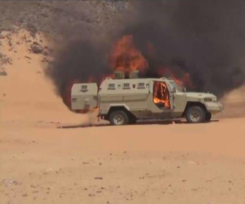 Ловушка в пустыне: в Сеть попали кадры уничтожения колонны саудовских войск