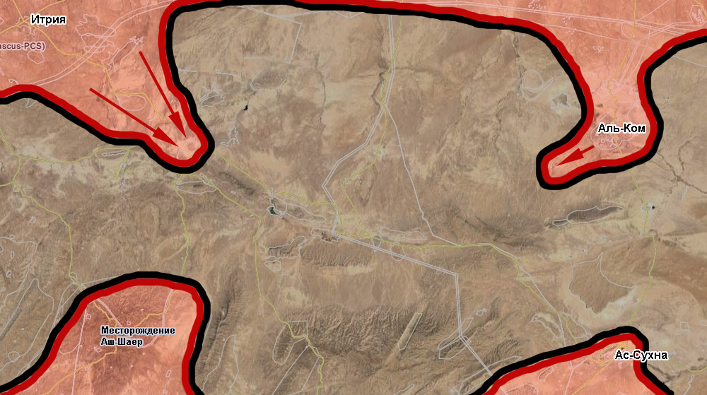 Сирийская армия прорвала оборону ИГ на северо-востоке провинции Хама