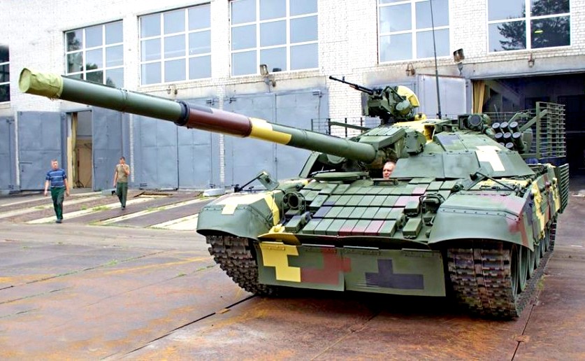 На Украине старый советский танк выдают за шедевр оборонки