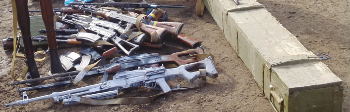 Украинские волонтеры воруют у ВСУ оружие в зоне АТО