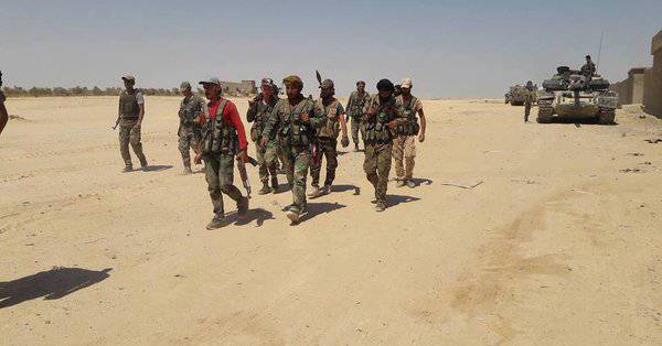 Сирийская армия расширяет зону контроля вокруг коридора в Дейр эз-Зор