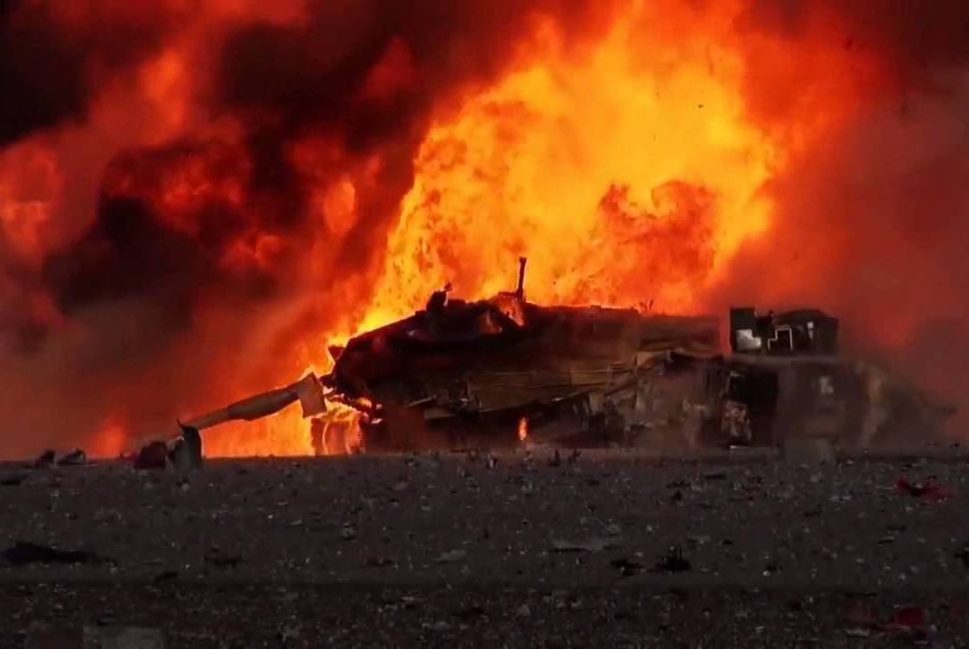 Засада у гор в Наджране: уничтожение танка саудовских войск попало в кадр