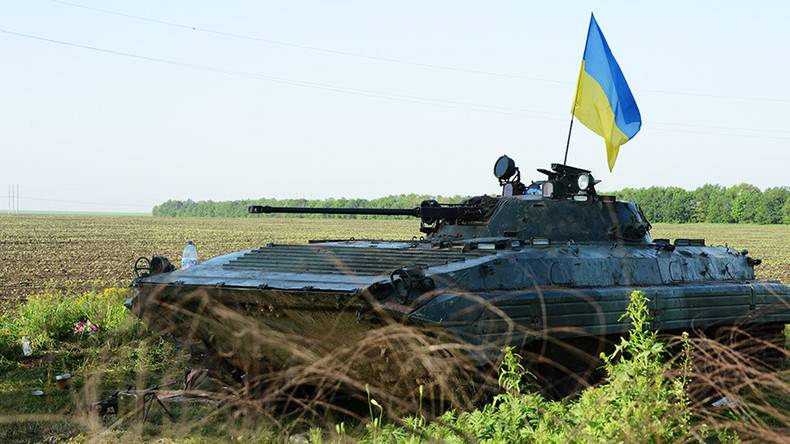 На Донбассе ополченцы «подбили» два БМП ВСУ без единого выстрела