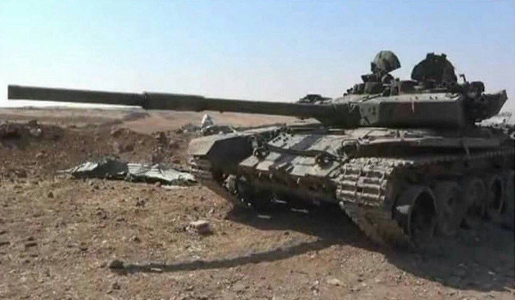 Боевики потеряли оба Т-90, ранее захваченных у сирийской армии