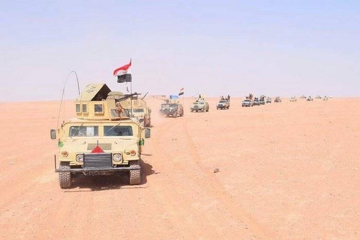 Иракская армия начала наступление на район Хавиджа в провинции Киркук