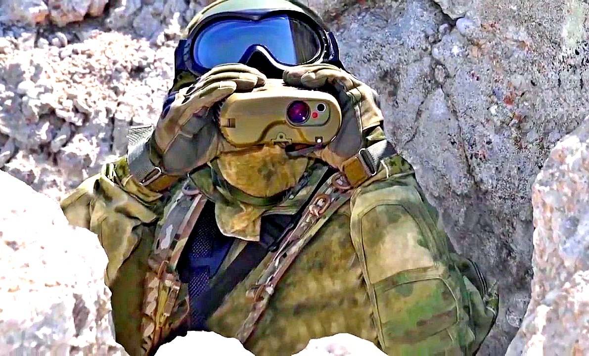 Бойцы ССО уничтожают кольцо боевиков под Хамой: кадры из тепловизора