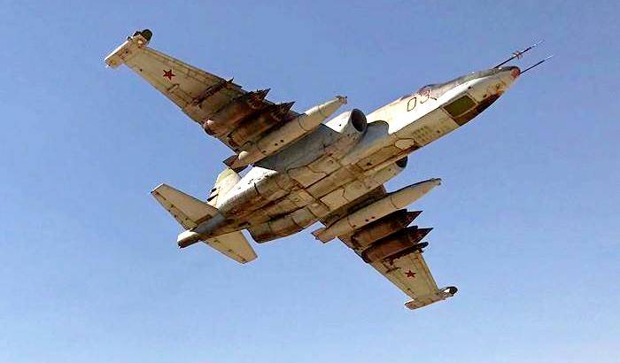 Российская авиация уничтожает штаб протурецких боевиков